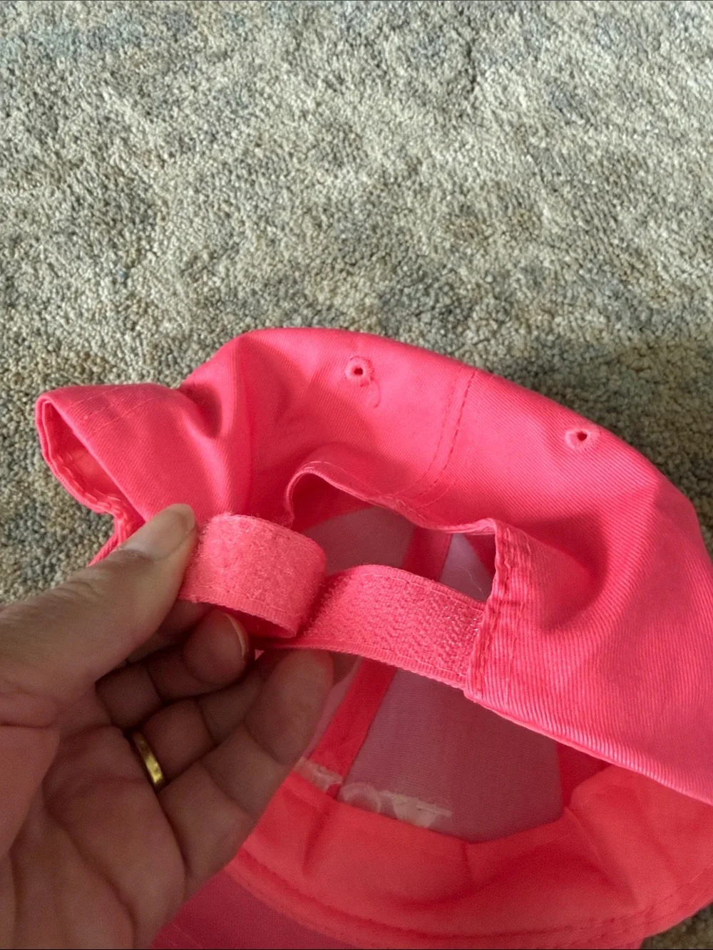 Port and Company Bright Pink VOLVO Embroidered Cap